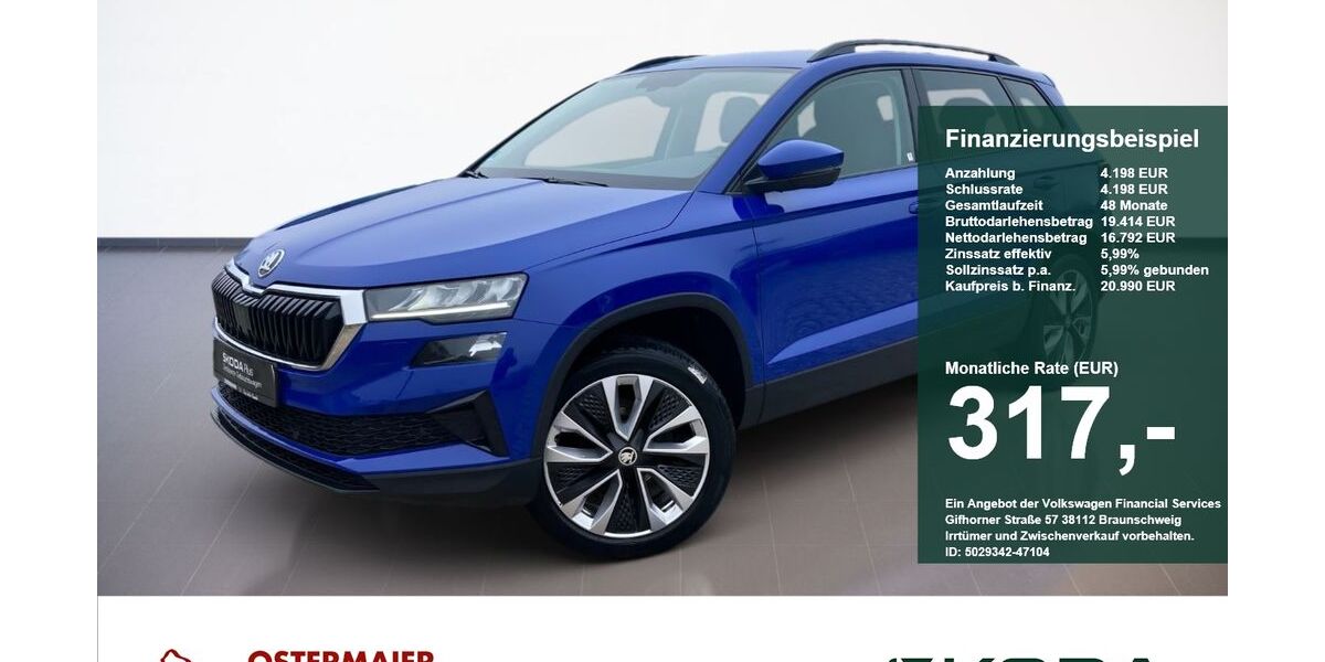 Skoda Karoq 124.500 km 20.390 &euro; Landshut 84034