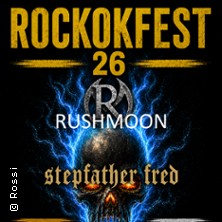 Rockokfest 2026 - Rushmoon + Stepfather Fred + Ileander + Emperial 24.10.2026 Alte Kaserne Landshut