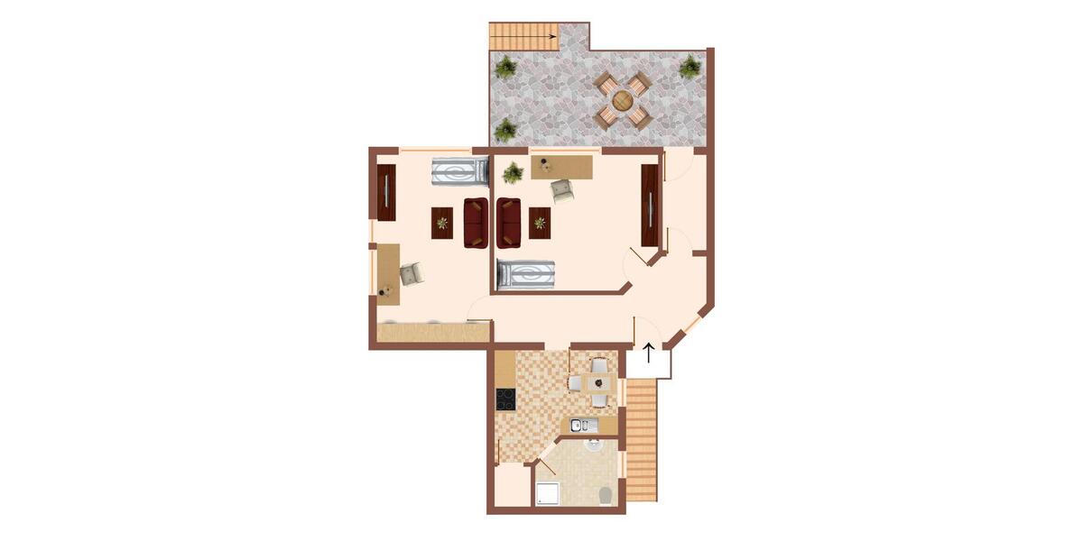 Etagenwohnung Adlkofen - 2 Zimmer, 89 m&sup2;, 770&euro; | Angebot:26461536